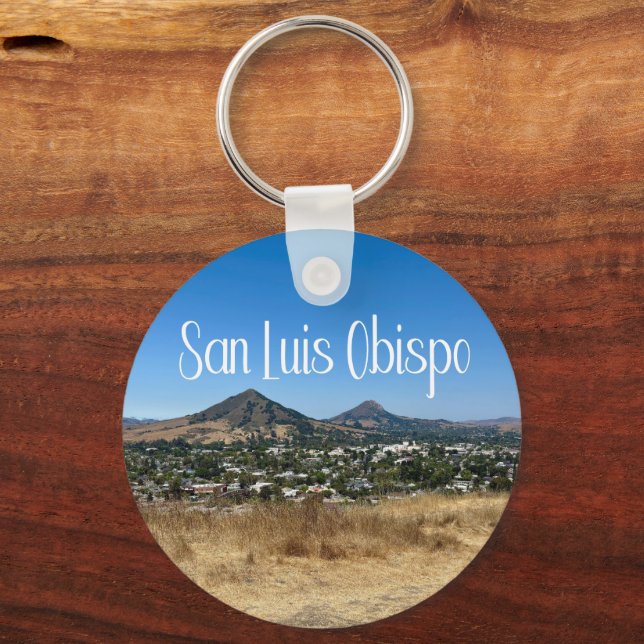 San Luis Obispo Terrace Hill Photography Key Ring (Front)