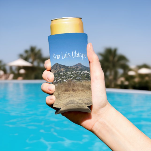 San Luis Obispo Terrace Hill Photography Seltzer Can Cooler (In Situ Pool)