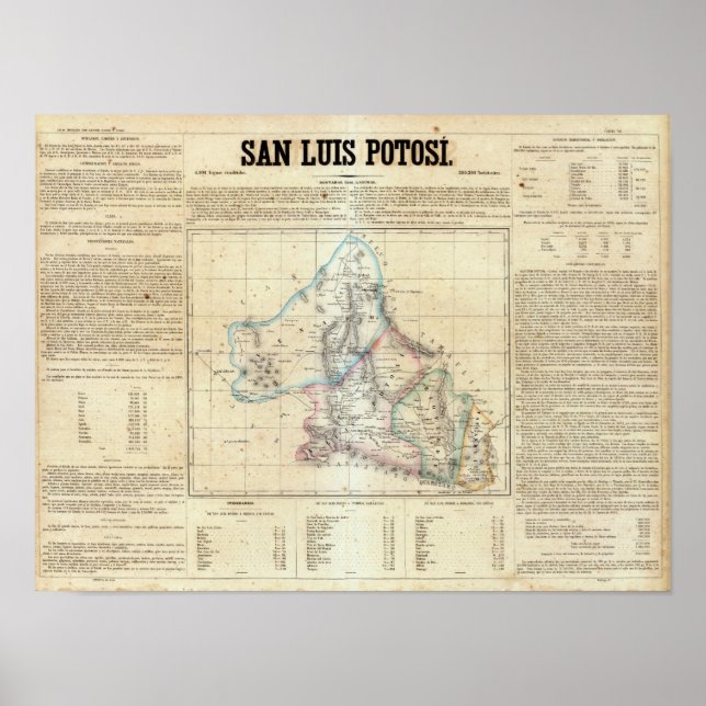 San Luis Potosi, Mexico 2 Poster (Front)
