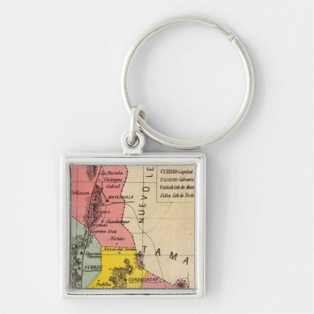 San Luis Potosi, Mexico Key Ring (Front)