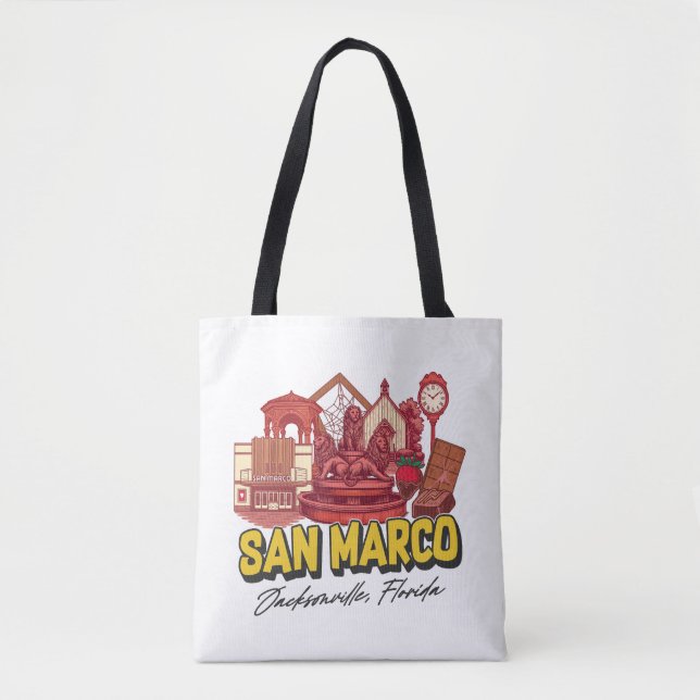San Marco Neighbourhood Tote Bag (Front)