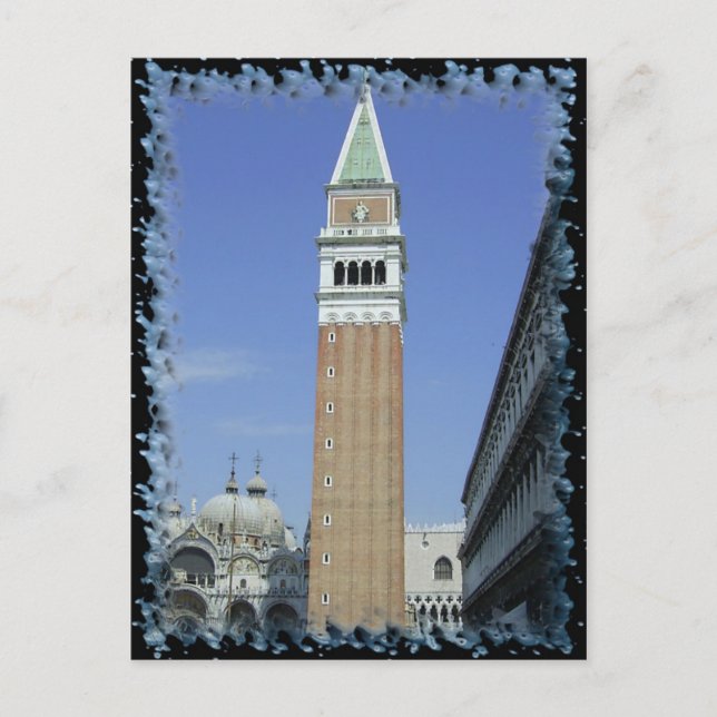 San Marco Square tower postcard (Front)