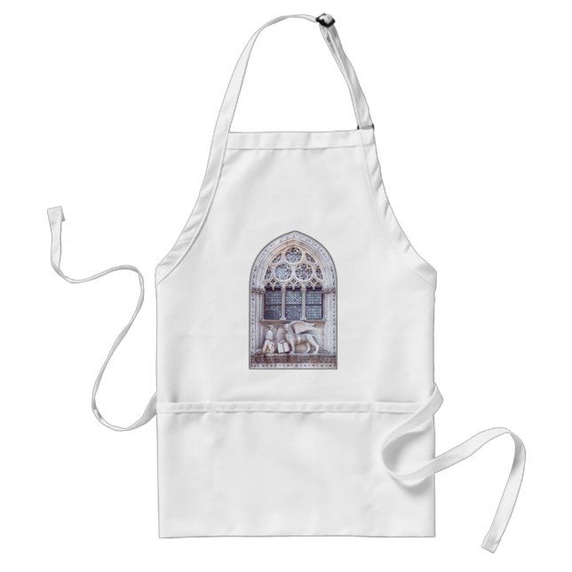 San Marco Winged Lion Stained Glass Window Standard Apron (Front)