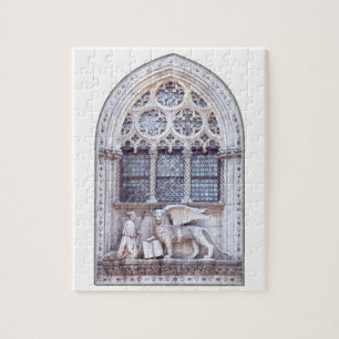 San Marco Winged Lion Window Jigsaw Puzzle
