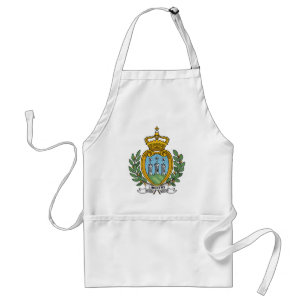 San Marino Coat of Arms Standard Apron