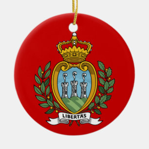 SAN MARINO* Custom Christmas Ornament