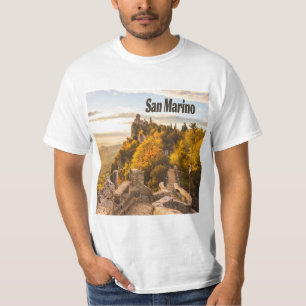 San Marino Europe Three Towers T-Shirt