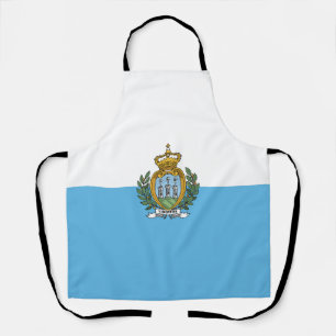 San-Marino flag Apron