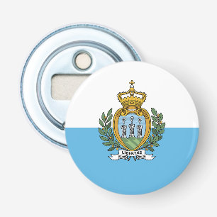 San Marino Flag Bottle Opener