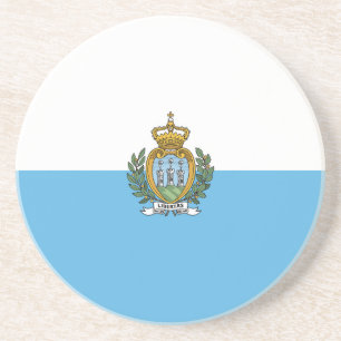 San-Marino flag Coaster