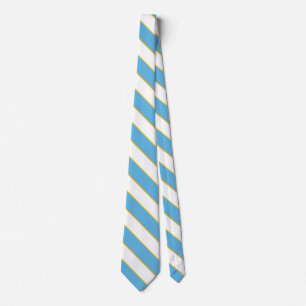 San Marino Flag Colours Tie