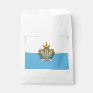 San Marino Flag Favour Bag
