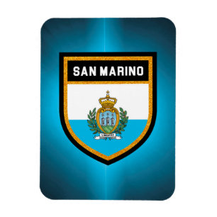 San Marino Flag Magnet