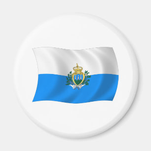 San Marino Flag Magnet