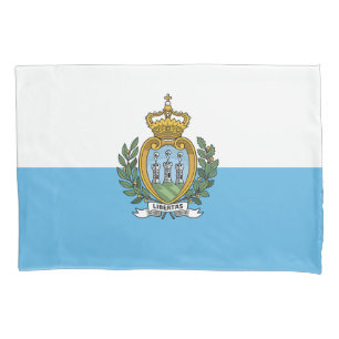 San Marino Flag Pillowcase