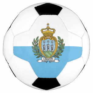 San Marino Flag Soccer Ball