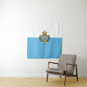 San-Marino flag Tapestry