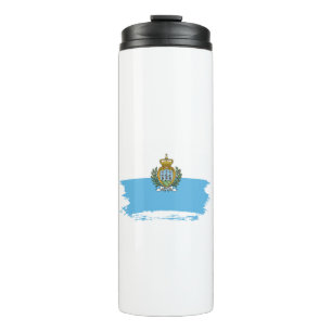 San-Marino flag Thermal Tumbler