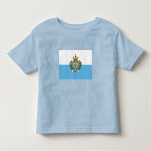 San Marino Flag Toddler T-Shirt