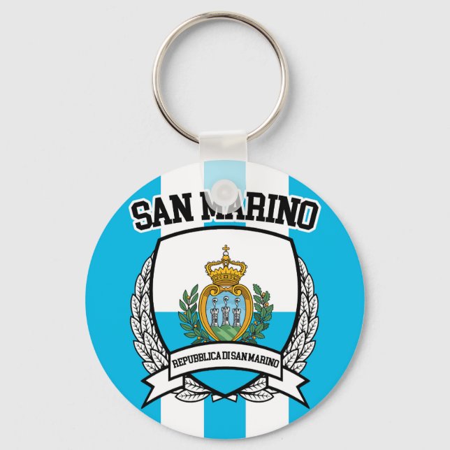 San Marino Key Ring (Front)