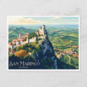 San Marino Postcard