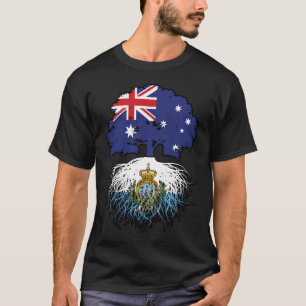 San Marino San Marinese Australian Australia Tree T-Shirt