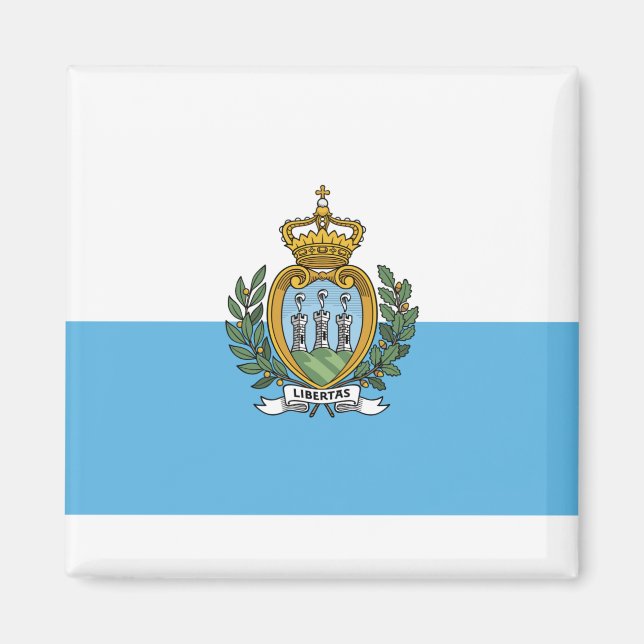 San Mario Flag Magnet (Front)