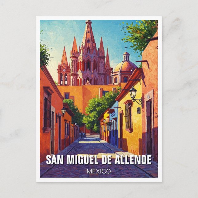 San Miguel de Allende Mexico Travel Postcard (Front)