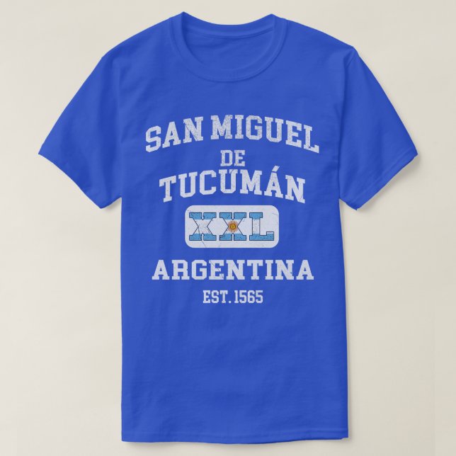 San Miguel de Tuan Argentina XXL Athletic design 1 T-Shirt (Design Front)