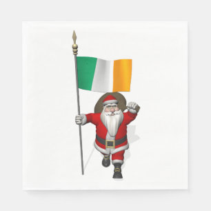 San Nioclás Nollaig Shona Duit Napkin