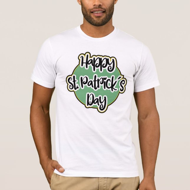 San Patricio Day Design T-Shirt (Front)