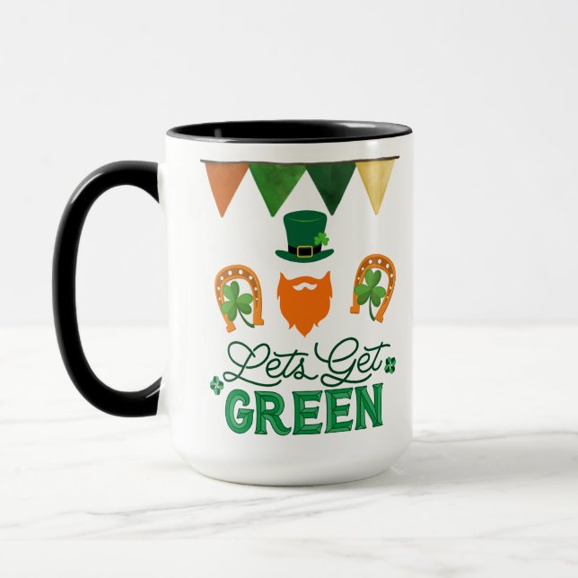 SAN PATRICKS DAY  MUG (Left)