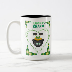 SAN PATRICKS DAY  Two-Tone COFFEE MUG