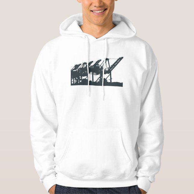 San Pedro Cranes Hoodie Sweatshirt (Front)