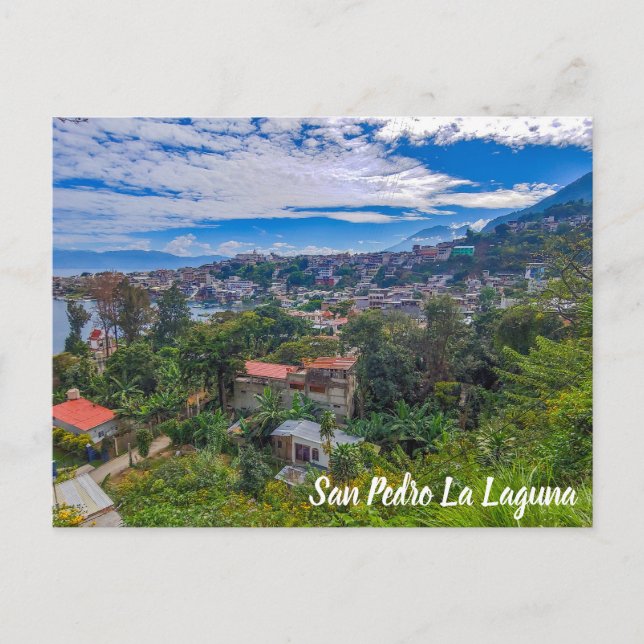 San Pedro La Laguna, Guatemala Postcard (Front)