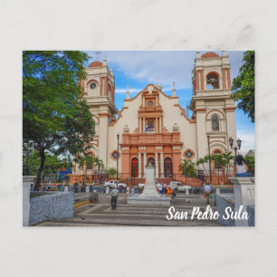 San Pedro Sula, Honduras Parque Central Postcard
