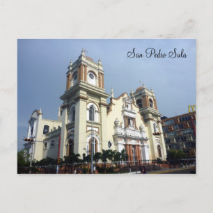 san pedro sula postcard