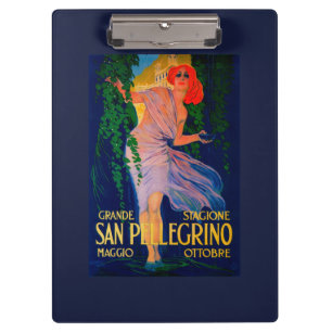 San Pellegrino Vintage PosterEurope Clipboard