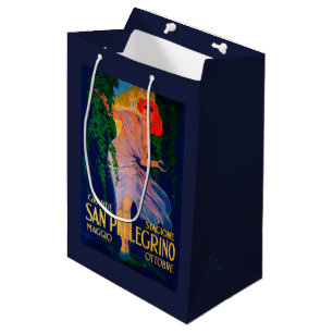 San Pellegrino Vintage PosterEurope Medium Gift Bag
