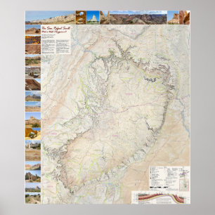 San Rafael Swell: Utah's Backcountry Playground Poster