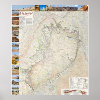 San Rafael Swell: Utah's Backcountry Playground Poster