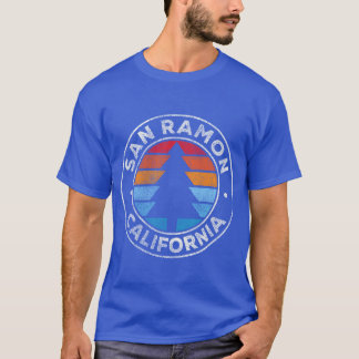 San Ramon California Ca 70S retro T-Shirt
