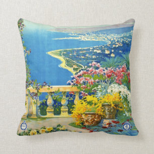 San Remo Italy 1920 Cushion