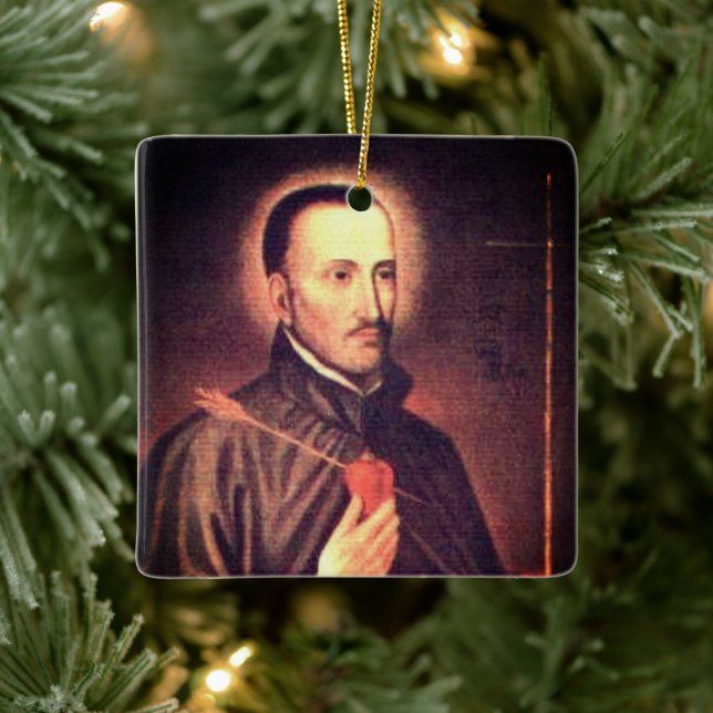 San Roque González de Santa Cruz Ceramic Ornament (Tree)