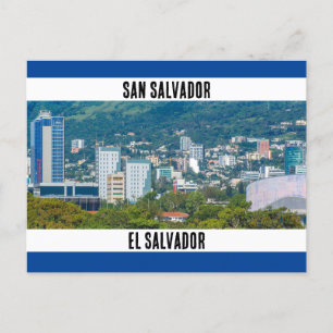 San Salvador, El Salvador  Postcard