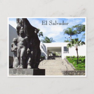 san salvador museo de arte postcard