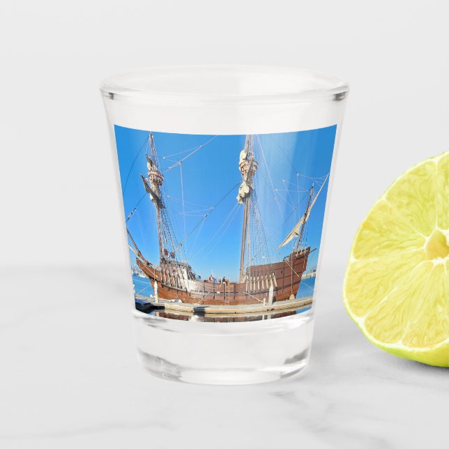 San Salvador Shot Glass (Front)