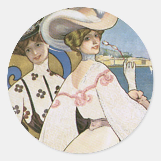 San Sebastian Classic Round Sticker (Front)