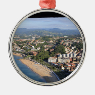 San Sebastian Spain Metal Ornament