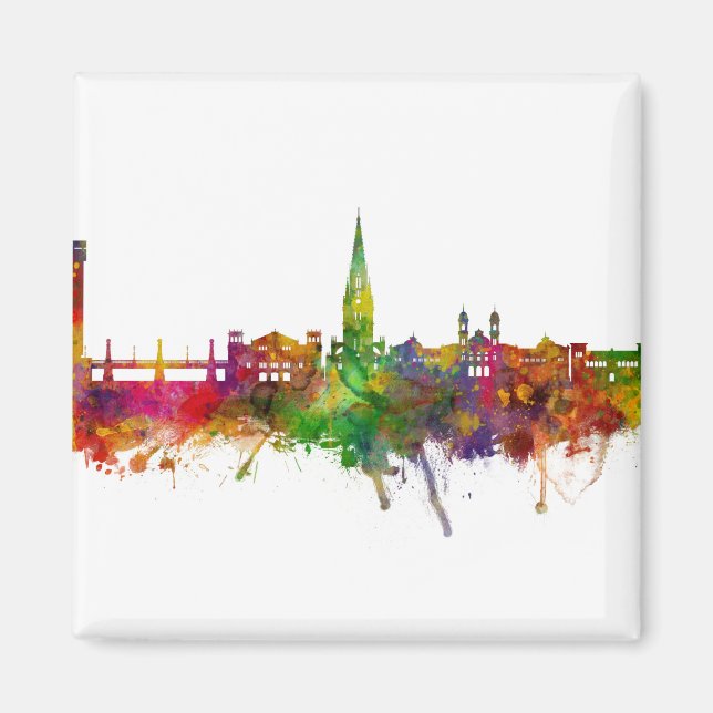 San Sebastian Spain Skyline Magnet (Front)